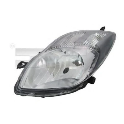 Imagem de TYC 20 12012 45 2 Farol Principal esquerda H4 para circulação pela direita com motor elétrico TOYOTA: Yaris II Hatchback
