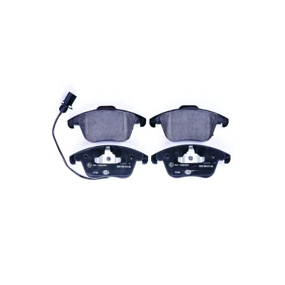 Imagem de HELLA 8DB 355 013 861 Jogo de pastilhas para travão disco com contacto avisador desgaste integrado AUDI: A4 B8 Avant, A5 Sportback