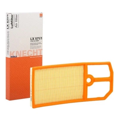 Imagem de MAHLE ORIGINAL LX 571/1 Filtro de ar 32,0 188 418,5 Cartucho filtrante VOLKSWAGEN: Golf 4, Polo III Hatchback, 4 Variant, SEAT: Leon I Hatchback