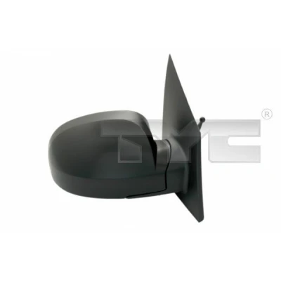 Imagem de Espelho retrovisor Tyc 313 0012 esquerda preto ajuste: por cabo de aço, convexo HYUNDAI: Getz