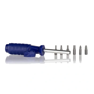 Imagem de MILWAUKEE 9 in 1 4932471598 Chave de fendas com bits PH1, PH2, PZ1, PZ2, T15, T20 Fenda, Fenda em cruz (PH), Pozidriv (PZ), Torx