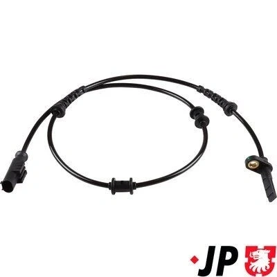 Imagem de JP GROUP 3397102600 Sensor de ABS Eixo traseiro esquerdo, direito activo 960 preto