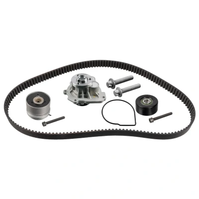 Imagem de FEBI BILSTEIN 173193 bomba de Água + Kit Correia Distribuição com água 146 24mm perfil dentado arredondado Plástico