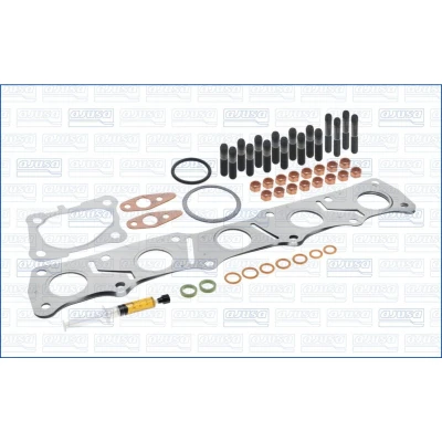 Imagem de AJUSA JTC11743 Kit de montagem, turbocompressor with studs, syringe oil com juntas instruções montagem VOLVO: V60 I