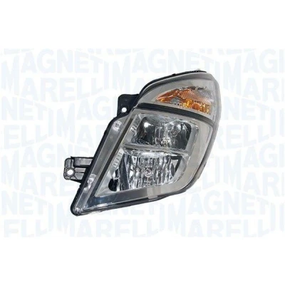 Imagem de MAGNETI MARELLI 710301273203 Farol Principal esquerda PY21W, W5W, H7, H1 Halogéneo para circulação pela direita com lâmpadas de incnadescência
