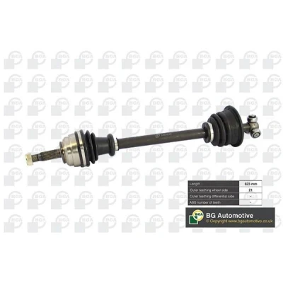 Imagem de BGA DS7300L Veio de transmissão Eixo dianteiro, lado esquerdo 623 RENAULT: CLIO 2, Kangoo I Express, 2 Kasten