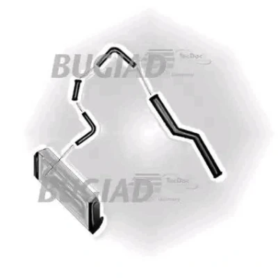 Imagem de BUGIAD 88712 Mangueira Para o Turbocompressor 54 NISSAN: Qashqai / Qashqai+2 I, 2