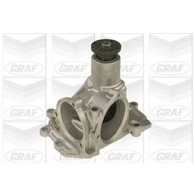 Imagem de GRAF PA613 Bomba de água com junta mecânico Fundição cinzenta para accionamento da correia trapezoidal estriada MERCEDES BENZ: Classe E Sedan