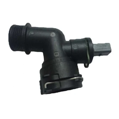 Imagem de MAPCO 28328 Flange Radiador, à esquerda, em baixo com junta, sensor de temperadura VOLKSWAGEN: Golf 7