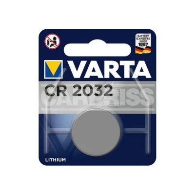 Imagem de 1 pilha de lítio tipo botão varta cr1620