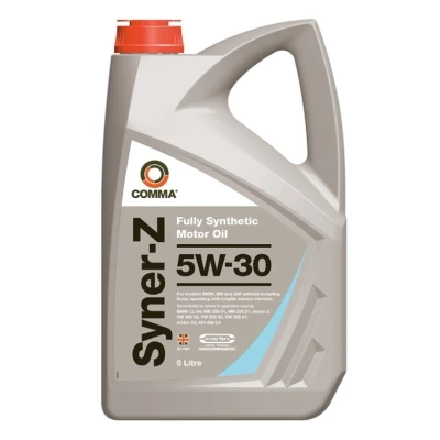 Imagem de Comma Syner Z 5W 30 5l Óleo do motor SYZ5L VOLKSWAGEN: Golf 4, 5, Polo IV Hatchback, BMW: 3 Touring, Sedan, 5 Sedan