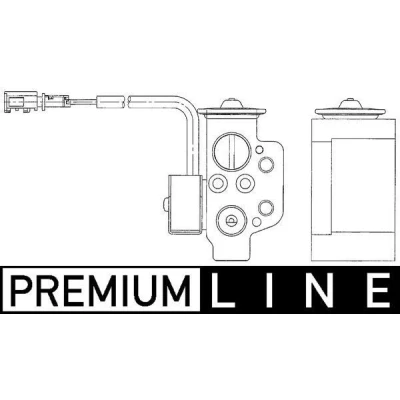 Imagem de MAHLE ORIGINAL AVE 80 000P Válvula de Expansão