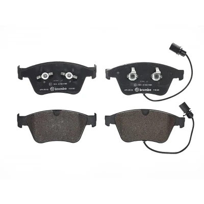 Imagem de BREMBO P 05 003 Jogo de pastilhas para travão disco incl. contacto aviso desgaste com grampo do êmbolo sem acessórios