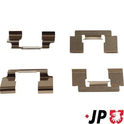 Imagem de JP GROUP 4364003510 Kit de acessórios, pastilhas travão RENAULT: CLIO 2, Megane I Grandtour, Scénic 1