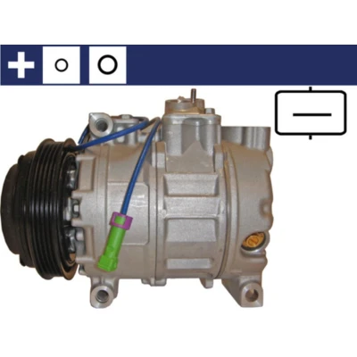 Imagem de MAHLE ORIGINAL ACP 1007 000S Compressor 7SBU16C 12 PAG 46 R 134a com retentor AUDI: A6 C5 Sedan, Avant, A4 B5 Avant