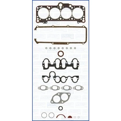 Imagem de AJUSA FIBERMAX 52100800 Jogo de juntas, cabeça do cilindro Com junta da motor, retentores haste válvulas AUDI: Coupe B3, 80 B3