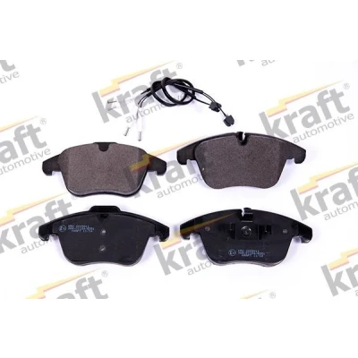 Imagem de KRAFT 6005911 Jogo de pastilhas para travão disco Eixo dianteiro incl. contacto aviso desgaste PEUGEOT: 508 I SW, Sedan