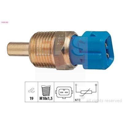 Imagem de EPS 1.830.262 Sensor da Temperatura do Líquido de Refrigeração Made in Italy OE Equivalent FIAT: Uno Hatchback, LANCIA: DELTA 2
