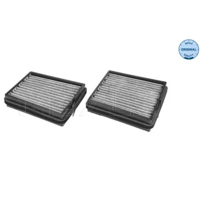 Imagem de MEYLE 012 320 0012/S Filtro, ar do habitáculo Filtro de carvão ativado, Cartucho filtrante, com efeito absorção odor 184 170 40 ORIGINAL Quality