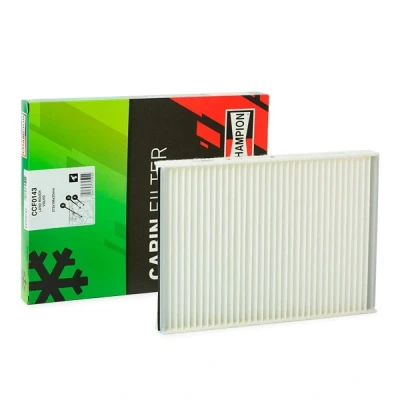 Imagem de CHAMPION CCF0143 Filtro, ar do habitáculo Filtro de pólen, partículas 272 195 30 VOLVO: V60 I, XC60 S60 II