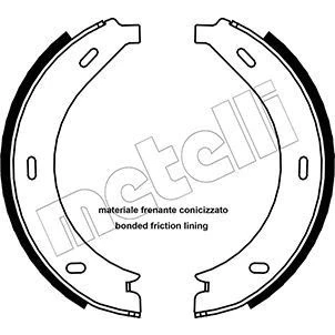 Imagem de METELLI 53 0236 Maxilas de Travão Mão MERCEDES BENZ: Classe V
