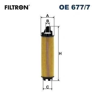 Imagem de FILTRON Filtro de óleo Cartucho filtrante MERCEDES BENZ: Classe C T modell, Sedan, A OE 677/7