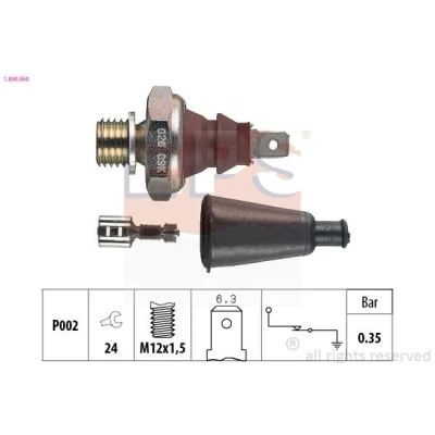 Imagem de FACET 7.0060 Sensor Pressão do Óleo M12x1,5 Made in Italy OE Equivalent BMW: 3 Sedan, 02 5 FIAT: Uno Hatchback, 600 126