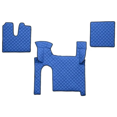 Imagem de F CORE FL30 BLUE Conjunto de tapete chão Couro artificial à frente 3 Azul