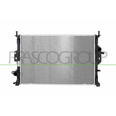 Imagem de PRASCO FD804R001 Radiador, arrefecimento do motor Alumínio 672 449 22 com acoplamentos rápidos Aletas de refrigeração soldadas