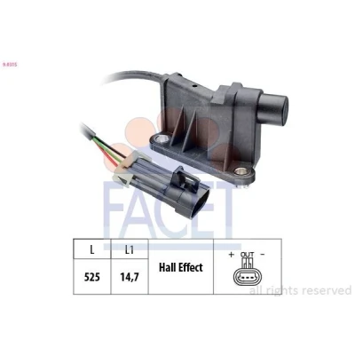Imagem de FACET 9.0315 Sensor Made in Italy OE Equivalent OPEL: Astra G Caravan, Corsa B Hatchback, Zafira A
