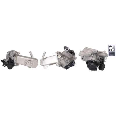 Imagem de ELSTOCK 73 0163 Válvula EGR elétrico com juntas, radiador da recirculação dos gases de escape PEUGEOT: 308 I SW, 407 Coupe, Expert II Tepee