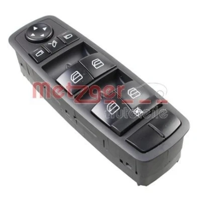Imagem de METZGER 0916690 Interruptor, elevadores dos vidros à frente, do lado condutor MERCEDES BENZ: Classe ML, GL