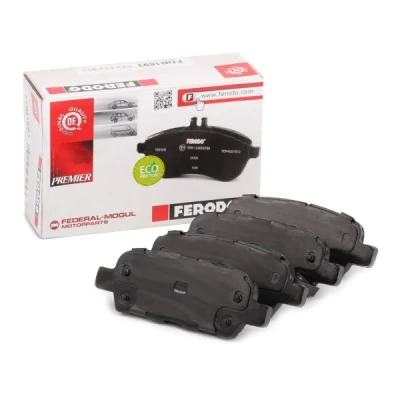 Imagem de FERODO PREMIER ECO FRICTION FDB1693 Jogo de pastilhas para travão disco com avisador sonoro desgaste sem acessórios NISSAN: Juke