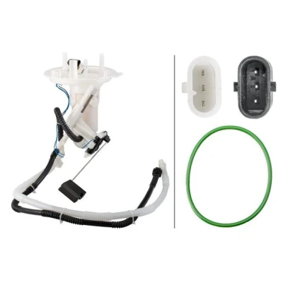 Imagem de HELLA 8TF 358 146 731 Unidade de alimentação combustível com junta, sensor nível regulador pressão elétrico