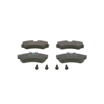 Imagem de BOSCH 0 986 460 941 Jogo de pastilhas para travão disco Baixo teor metálico com instruções montagem, chapa anti ruído, parafusos