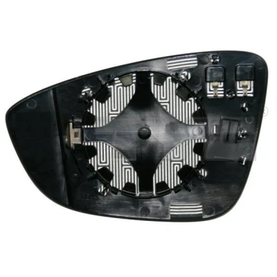 Imagem de TYC 337 0212 1 Vidro Espelho esquerda VOLKSWAGEN: Scirocco III, Eos, Passat CC