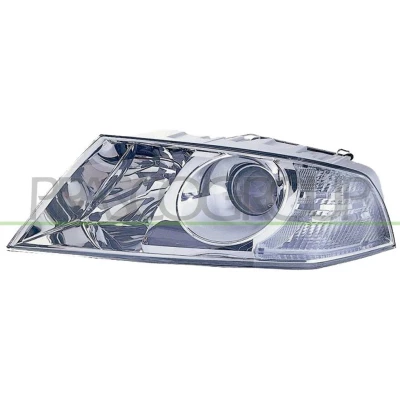 Imagem de PRASCO SK0244904 Farol Principal esquerda H1/H7, H1, H7 com motor de regulação do alcance dos faróis SKODA: Octavia 2 Combi, II Hatchback