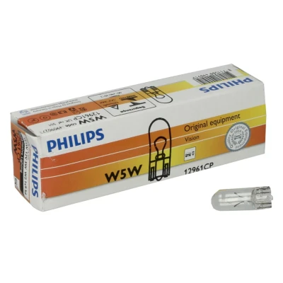 Imagem de PHILIPS 12961CP Lâmpada 12 5 W5W, de casquilho vidro PEUGEOT: 307 Hatchback, 308 SW 2, 207 SW, CITROËN: C4 Grand Picasso DS5 Hatchback