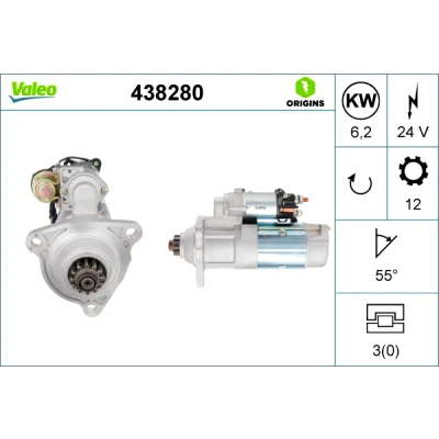 Imagem de Motor de arranque VALEO 438280