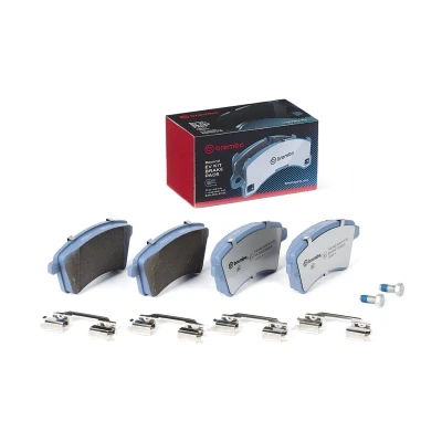 Imagem de BREMBO P 68 044E Jogo de pastilhas para travão disco RENAULT: Kangoo II Express