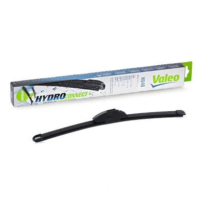 Imagem de Escova do limpa vidros Valeo Hydroconnect 578571 400mm à frente Sem armação Fixação por ganchos FORD: FIESTA 5, 5 Van