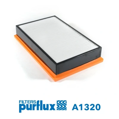 Imagem de PURFLUX A1320 Filtro de ar 57 197 304 Cartucho filtrante KIA: Carnival 2, I