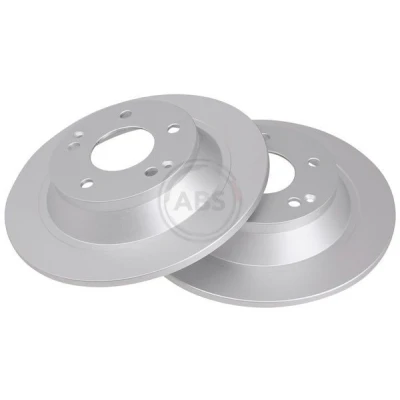 Imagem de A.B.S. Disco de travão 284mm 10mm 5furos 112mm cheio Fundição cinzenta revestido 18708 4840135001,4840135002,4840135000 Discos