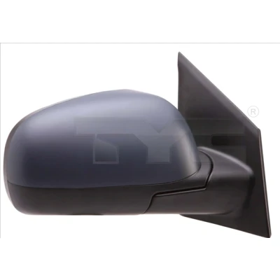 Imagem de Espelho retrovisor Tyc 324 0051 à direita com subcapa ajuste: por cabo de aço, convexo NISSAN: Note I