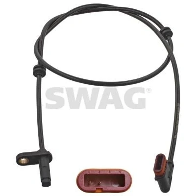 Imagem de SWAG 10 93 8596 Sensor de ABS Eixo traseiro esquerdo, direito 1035 MERCEDES BENZ: Classe E Cabrio, C Coupe