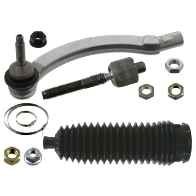 Imagem de FEBI BILSTEIN 40555 Barra de direcção Eixo dianteiro, lado esquerdo com porcas braçadeiras, foles