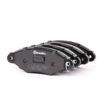 Imagem de BREMBO P 68 042 Jogo de pastilhas para travão disco incl. contacto aviso desgaste com parafusos pinça sem acessórios