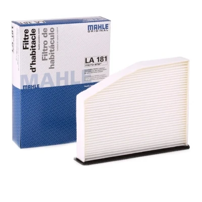 Imagem de MAHLE ORIGINAL LA 181 Filtro, ar do habitáculo Filtro de partículas 218,5 286 57,0 VOLKSWAGEN: Passat B7 Variant, Golf 6, 5, AUDI: A3 Sportback