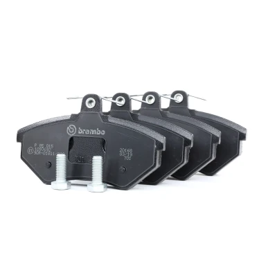 Imagem de BREMBO P 85 015 Jogo de pastilhas para travão disco excl. contacto aviso desgaste com parafusos pinça sem acessórios