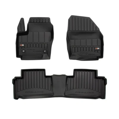 Imagem de FROGUM 3D408012 Conjunto de tapete chão Borracha à frente e atrás 4 preto FORD: Galaxy Mk2 MPV